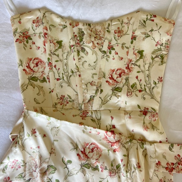 V. Chapman June Dress in Carmel Valley Rose - Picture 3 of 4